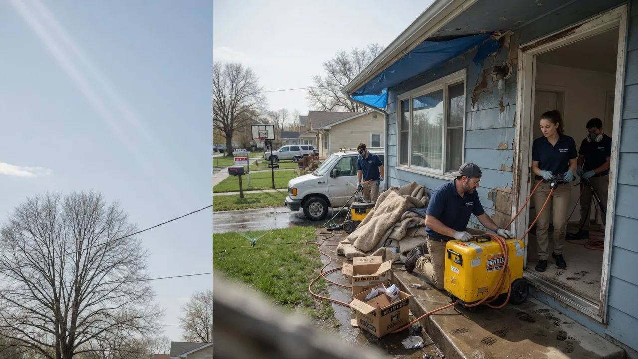 Basement Flood Cleanup in Ballinger, TX near me